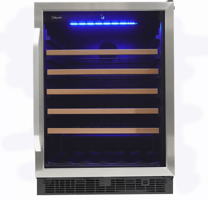 Silhouette SPRBC047D1SS 24 Inch Beverage Refrigerator Under Counter 4.7