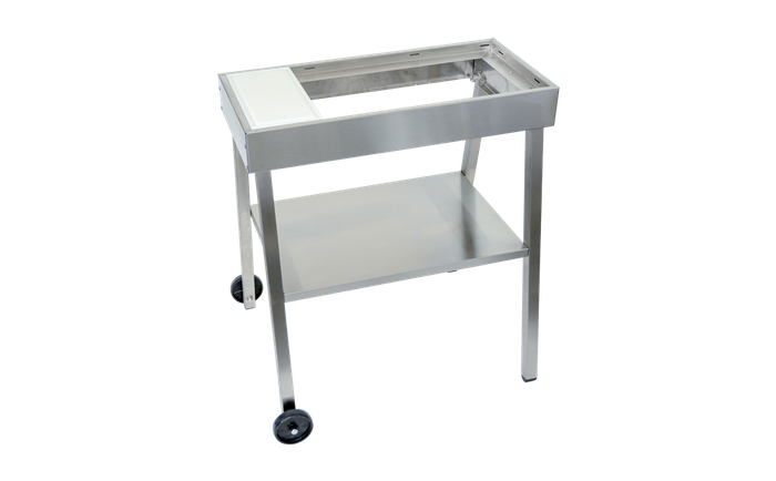 Kenyon A70026 Outdoor Portable Grill Cart Stainless Steel