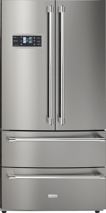 Superiore French Door Refrigerator F36FFS 36in  Counter Depth - Discontinued