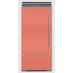 BlueStar BBB36L2CC 36 Inch Bottom Freezer Refrigerator Pro 22.4 Cu Ft
