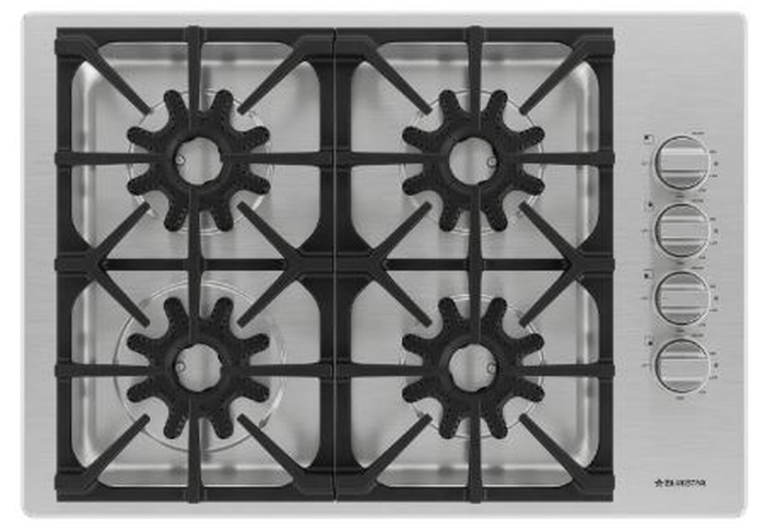 BlueStar BSDCTX8304B 30 Inch Gas Cooktop