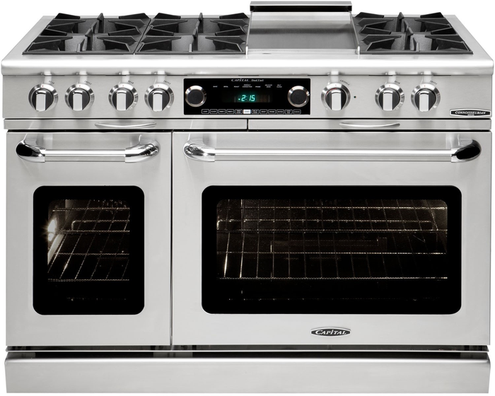Capital COB484G2L 48 Inch Connoisseurian Dual Fuel Range