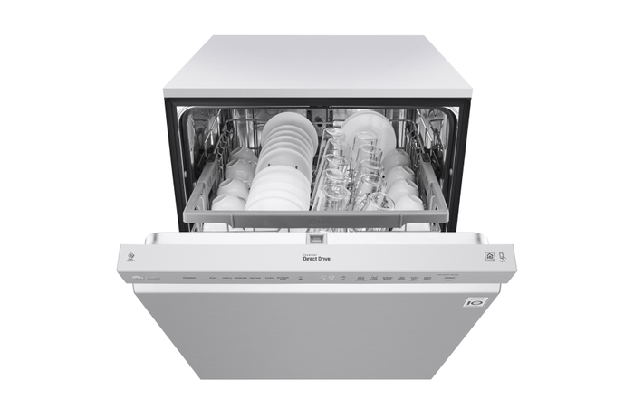 LG LDF5545ST 24 Inch Dishwasher Front Controls