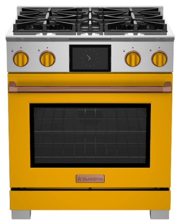 BlueStar BSDF304BW 30 Inch DF X-8 Series Dual Fuel Range