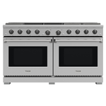 Thor Kitchen LRG60E 60 Inch Professional Gas Range. Double Oven Six Burner Grill and Griddle