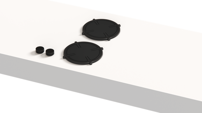 Pitt Cooking BANDAI2B-1 24 Inch Black Edition Induction Cooktop