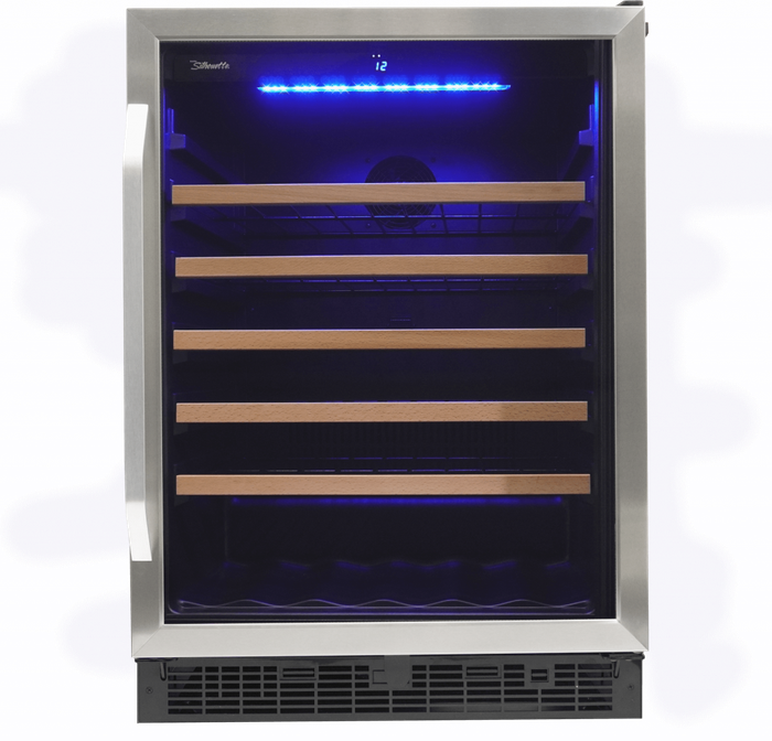 Silhouette SWC057D1BSS 24 Inch Wine Refrigerator