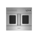 BlueStar BWO36AGSV2 36 Inch Single Wall Oven Gas French Door