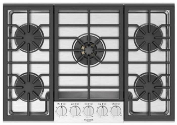 Gas Cooktop F6PGK305S1 5 Sealed Burners 30in -Fulgor Milano