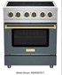 BlueStar BSIR30W 30 Inch Induction Range