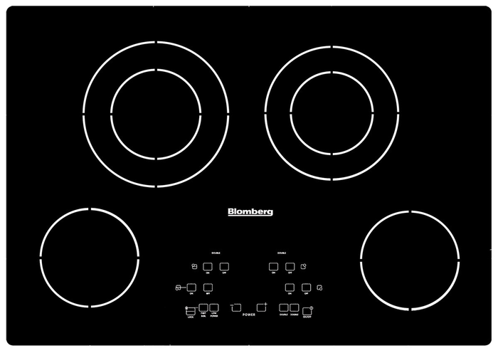 Blomberg CTE30400  30 Inch Electric Cooktop 4 burners replaced by CTE30410 