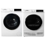 Danby DWM022D3WDB DDY040D3WDB Danby Frontload washing machine and Ventless Dryer pair 24 Inch Washer Dryer Pair