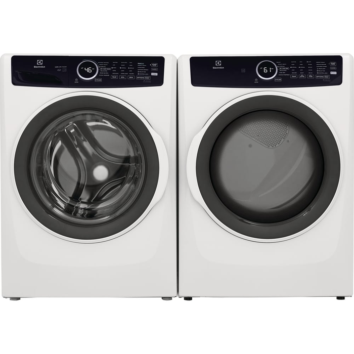 Electrolux ELFW7437AW-ELFG7437AW 27 Inch Washer & Dryer Set