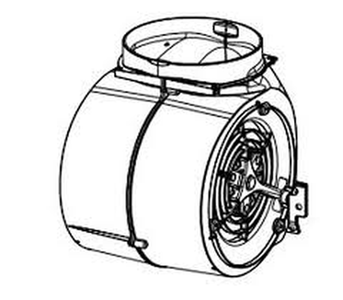 Falmec 30506073F#28 Blower Motor 600 CFM Motor 120V 60Hz T80-4V 1000 m3/h
