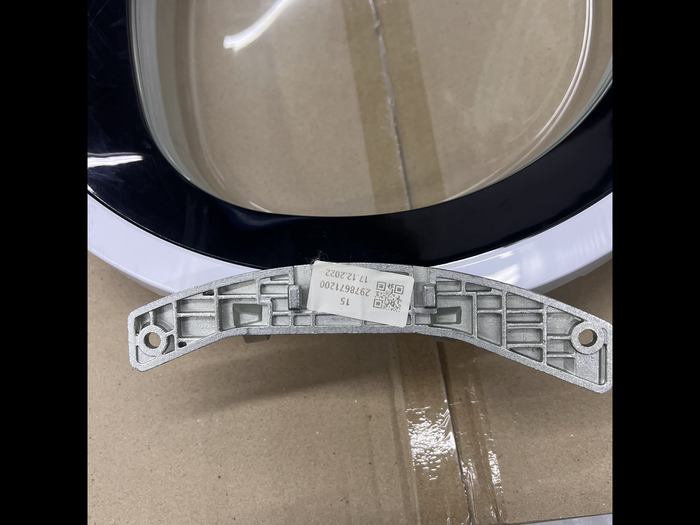 Blomberg 2978671200 Dryer FRONT DOOR ASSY for 24 inch Dryer DV17600W and DV7600W2