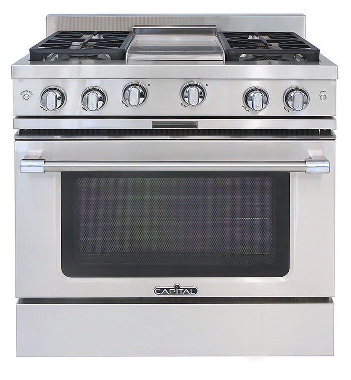 Capital MCR362G2 36 Inch Classic Chef Gas Range