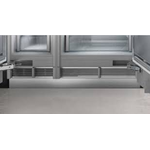 Liebherr 990176500 ML 48" Stainless steel toe-kick for use with 24" + 24" or 30" + 18" sbs pairs