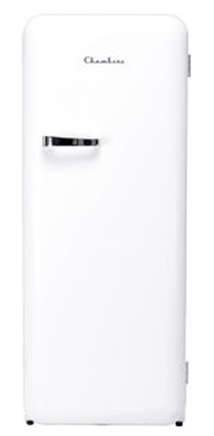 Chambers MRS330-09IW 24 Inch 10 cu ft Retro Refrigerator ICE White