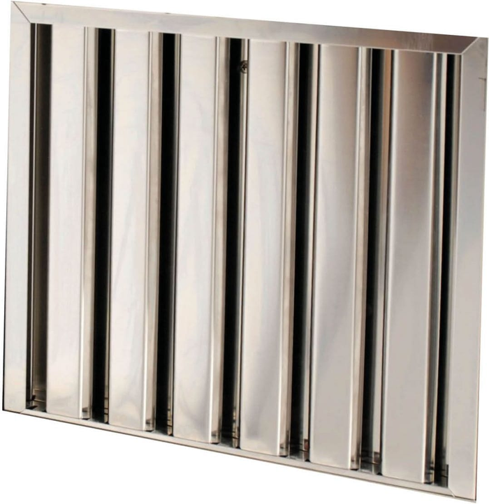 Falmec 101080197 Baffle Filter Kit Danilo Standard Stainless Steel Baffle Filter