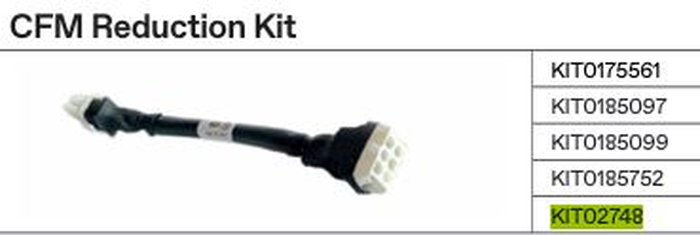 Elica KIT02748 CMF Reducer Kit Electronic CFM Reduction Bypass Kit for 400 or 600 CFM Blowers