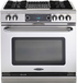 Capital COB362B2N 36 Inch Connoisseurian Dual Fuel Range