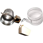 Faber MUDAMPER6 HVAC Kit Make-up Air Kit 6 inch