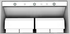 Vent-A-Hood BH446PSLBWH 46 Inch Cabinet Insert Hood 1200 CFM