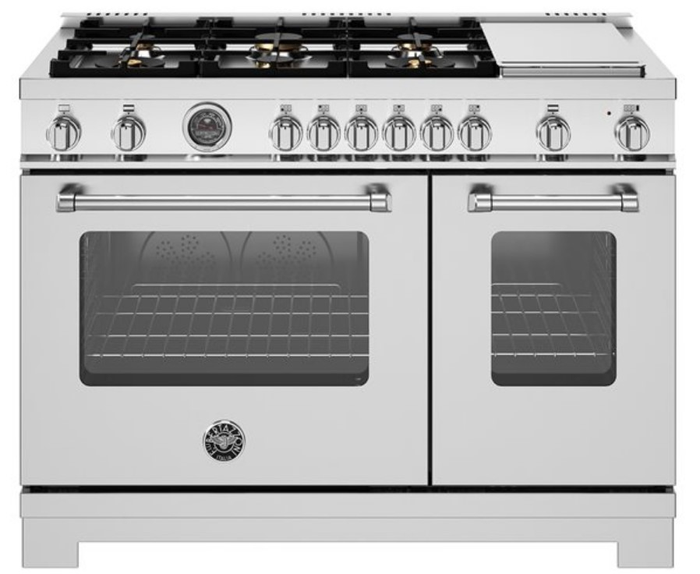 Bertazzoni MAS486BTFGMXT 48 Inch Master Series Gas Range