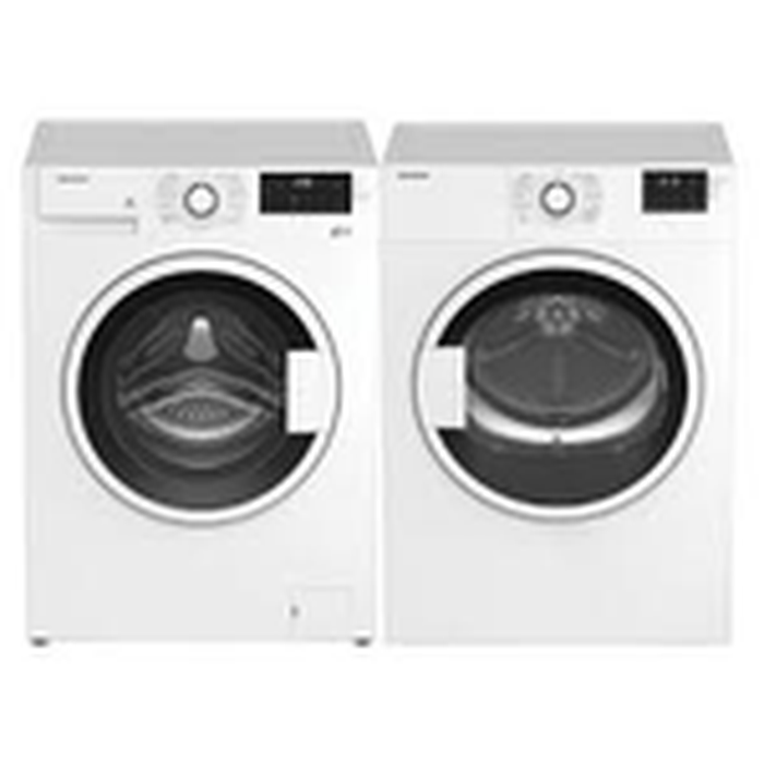 Blomberg WM72200W+DV17600W2 24 Inch Washer Dryer Pair