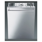 Smeg ST8646XU 24 Inch Dishwasher Top Controls Energy Star