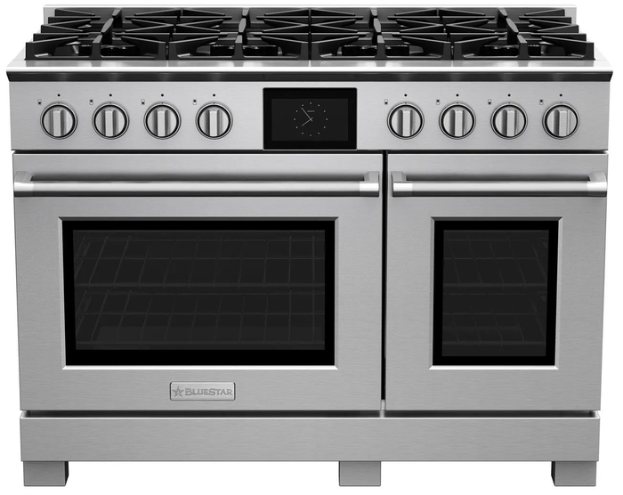 BlueStar BSDF488BLW 48 Inch Dual Fuel Range