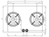 Pitt Cooking BROMO2BT-NG 26 Inch Black Edition Gas Cooktop