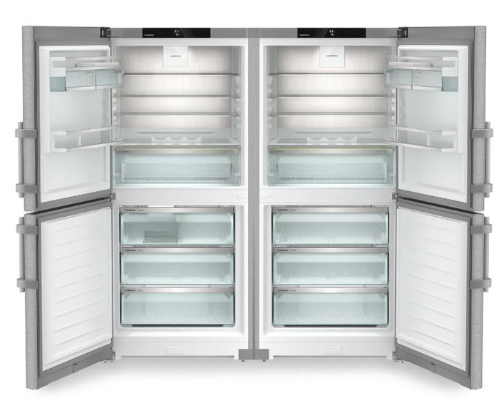 Liebherr SC7520+SC7541IM 60 Inch Built In Side by Side Refrigerator