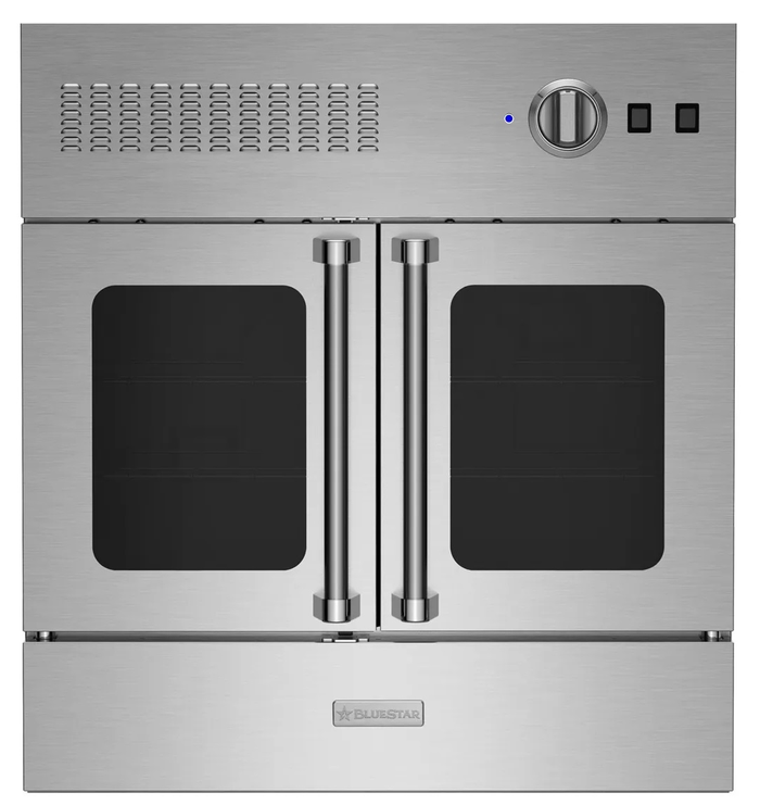 BlueStar BWO30AGS 30 Inch Single Wall Oven French Door