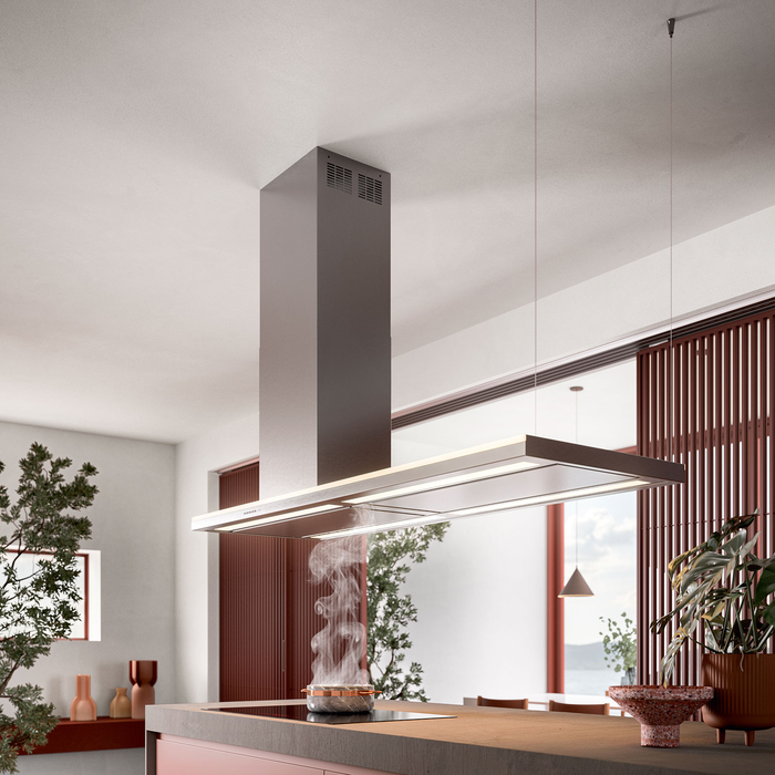 Falmec FDLUM70I5SS2L 70 Inch Island Mount Hood 500 CFM