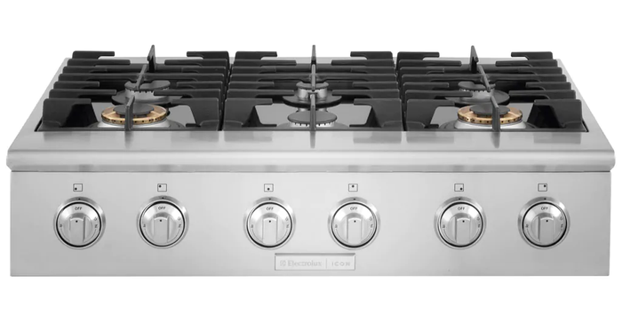 Gas Rangetop E36GC76PRS Sealed Burner 36in -Electrolux Icon- Discontinued