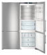 Liebherr SBS32S2 60 Inch Side by Side Refrigerator Stainless Steel