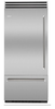 BlueStar BBB36L3CFPLT 36 Inch Bottom Freezer Refrigerator