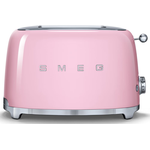 Smeg TSF01PKUS Retro 50's Style 2-Slice Toaster 950 W Pink