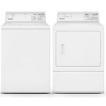 Huebsch TV2100WN DV2100WE 27 Inch Washer Dryer Pair