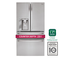 LG LMXC23746S 36in French Door Refrigerator, Stainless Steel