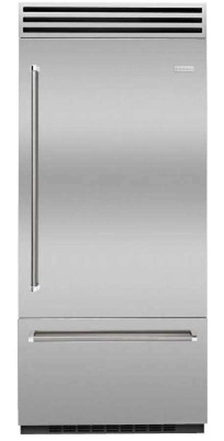 BlueStar BBB36R3C 36 Inch Built In Bottom Freezer Refrigerator