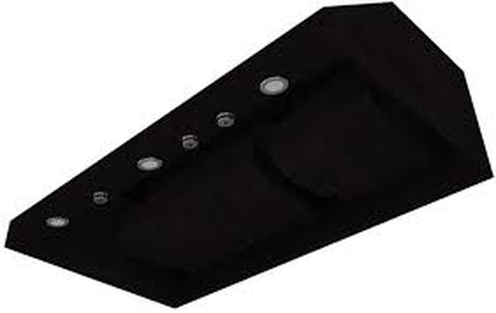 Vent-A-Hood BH346SLDBL 46 Inch Installed in Cabinet 900 CFM