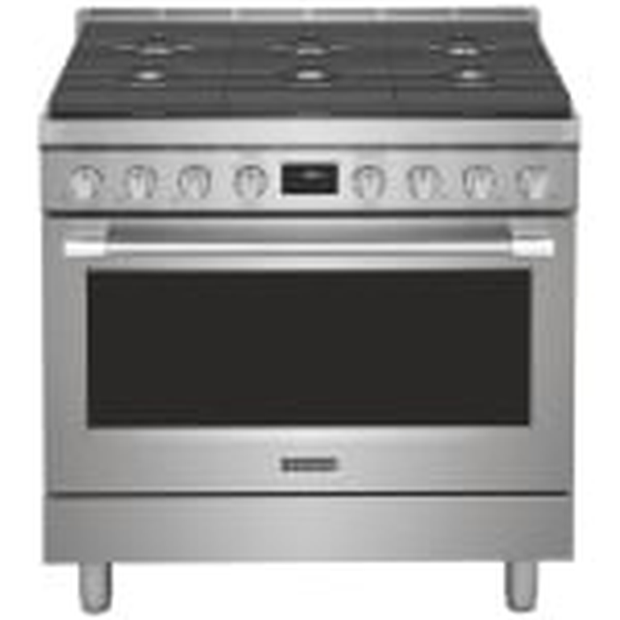 Frigidaire Professional PCFD3670AF 36 Inch Slide in Knob controls 6.2 cu.ft Six Burner Cooktop Dual Fuel Range