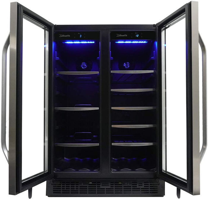Silhouette SBC051D1BSS 24 Inch Beverage Cooler