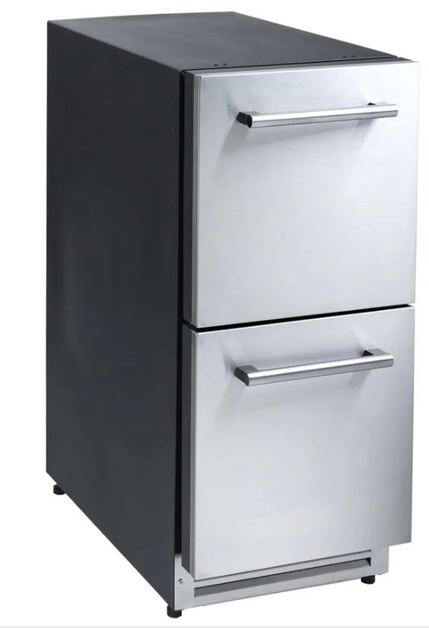 Sapphire SRD153SSPR 15 Inch Built In Compact Refrigerator