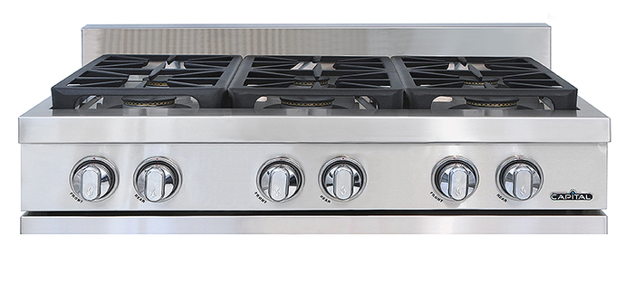 Capital GRT366 36 Inch Precision Gas Rangetop