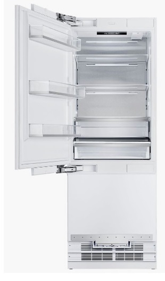 Elica ER30SRB16IPRL 30 Inch Bottom Freezer Refrigerator