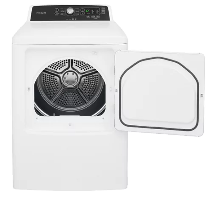 Electric Dryer CFRE4120SW Front Load Vented 27in -Frigidaire- Discontinued