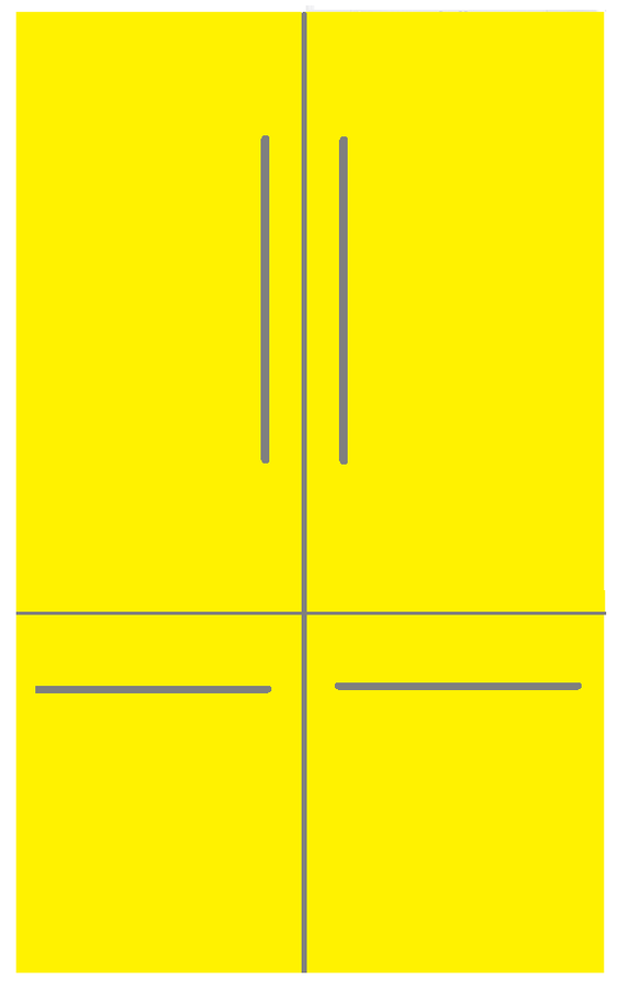 LG LSBNC1021P 24 Inch Bottom Freezer Refrigerator